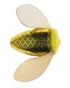 Спиннербэйты фирмы yakima bait. Расцветка MGLI